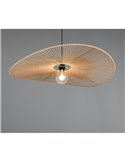Lámpara de techo estilo pamela LAURINE pantalla de hilo de papel Ø78cm bombilla excl. 1x E27 max. 40W IP20
