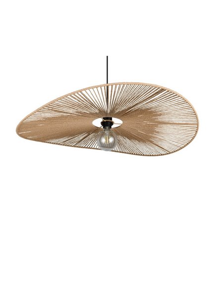 Lámpara de techo estilo pamela LAURINE pantalla de hilo de papel Ø78cm bombilla excl. 1x E27 max. 40W IP20