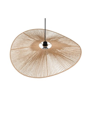 Plafonnier style LAURINE pamela abat-jour fil de papier Ø78cm ampoule excl. 1x E27 max. 40 W IP20