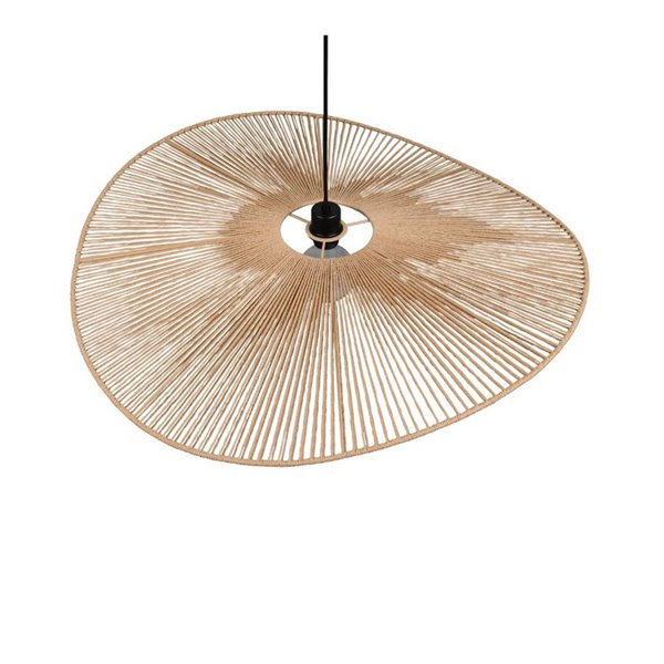 Lámpara de techo estilo pamela LAURINE pantalla de hilo de papel Ø78cm bombilla excl. 1x E27 max. 40W IP20