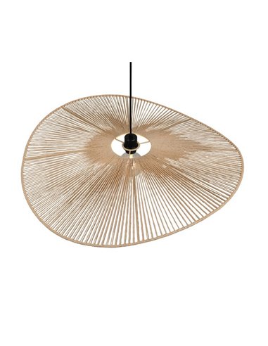 Lámpara de techo estilo pamela LAURINE pantalla de hilo de papel Ø78cm bombilla excl. 1x E27 max. 40W IP20