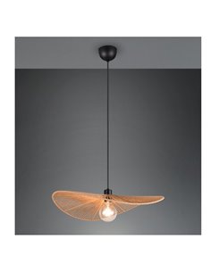 Lámpara de techo natural estilo pamela LAURINE altura ajustable Ø58cm bombilla excl. 1x E27 max. 40W IP20 2