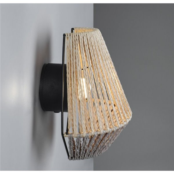 Aplique de pared natural LIRA batería recargable USB y función táctil 4 niveles 1,5W 140lm 3000K IP20