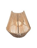 Aplique de pared natural LIRA batería recargable USB y función táctil 4 niveles 1,5W 140lm 3000K IP20