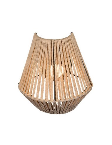 Aplique de pared natural LIRA batería recargable USB y función táctil 4 niveles 1,5W 140lm 3000K IP20