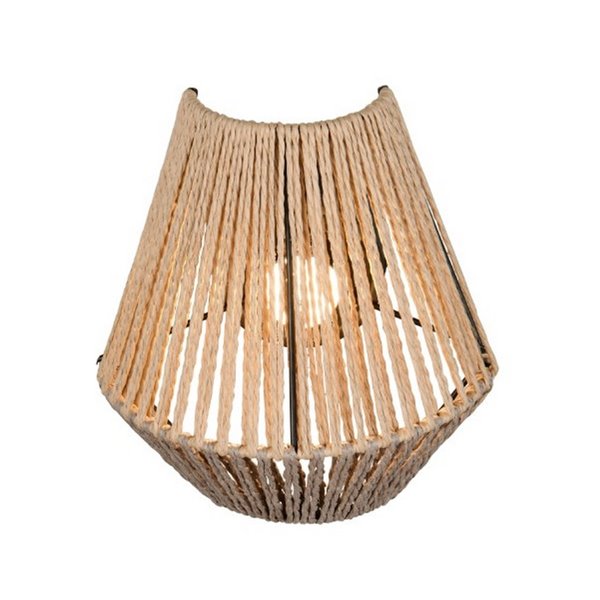Aplique de pared natural LIRA batería recargable USB y función táctil 4 niveles 1,5W 140lm 3000K IP20