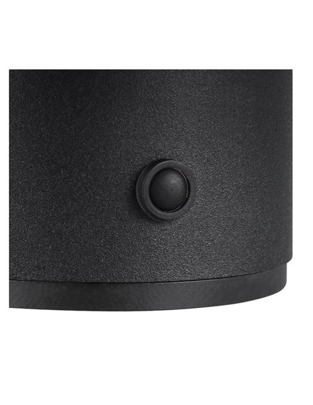 Aplique de pared natural LIRA batería recargable USB y función táctil 4 niveles 1,5W 140lm 3000K IP20