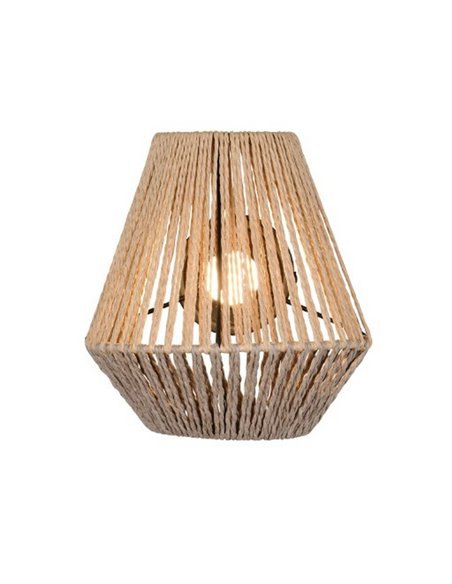 Aplique de pared natural LIRA batería recargable USB y función táctil 4 niveles 1,5W 140lm 3000K IP20