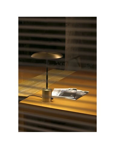 HOSHI LED Candeeiro de Mesa em Forma de Cogumelo 12W 2700K Multicor