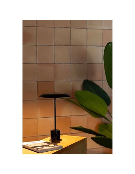 Lámpara de sobremesa LED HOSHI, forma de seta, 12W 2700K, varios colores