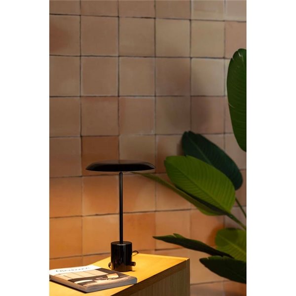 Lámpara de sobremesa LED HOSHI, forma de seta, 12W 2700K, varios colores