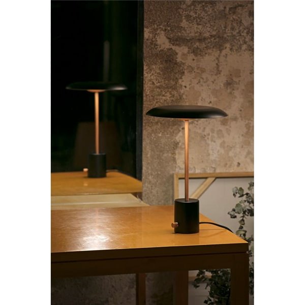 Lampe de table LED HOSHI en forme de champignon 12 W 2700 K multicolore