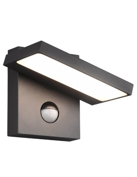 Aplique de pared LED para exterior con sensor de movimiento HORTON 226369142