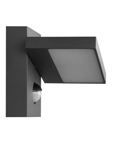 HORTON 22636914 Luminária de parede LED para exterior com sensor de movimento