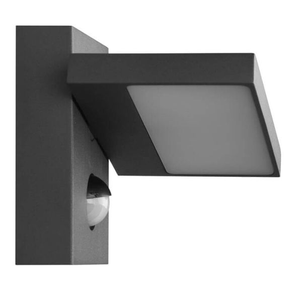HORTON 22636914 Luminária de parede LED para exterior com sensor de movimento