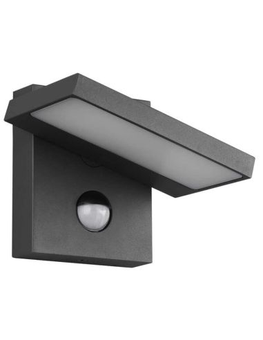 Aplique de pared LED para exterior con sensor de movimiento HORTON 22636914