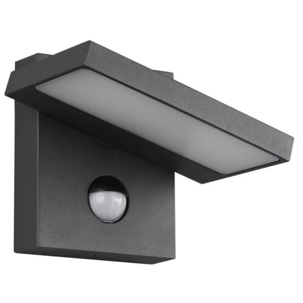 HORTON 22636914 Luminária de parede LED para exterior com sensor de movimento