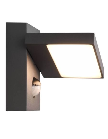 HORTON 22636914 Luminária de parede LED para exterior com sensor de movimento