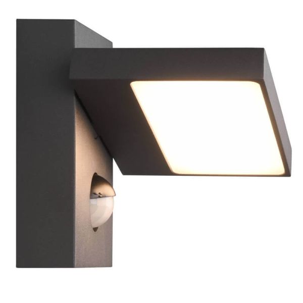 Aplique de pared LED para exterior con sensor de movimiento HORTON 22636914