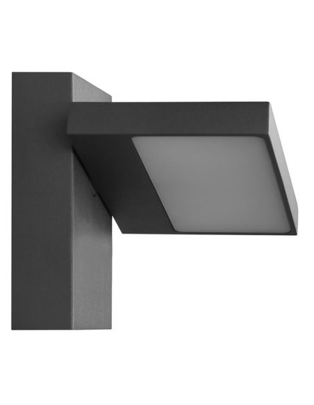 Aplique de pared LED para exterior HORTON pantalla orientable incl.1x8W LED 1000Lm 3000K IP54 jardin/exterior 226360142