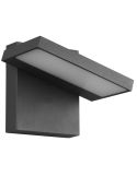 Luminária de parede externa HORTON LED com abajur ajustável incl. 1x8W LED 1000Lm 3000K IP54 jardim/externo 226360142