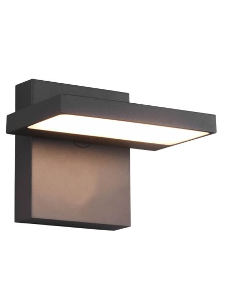 Aplique de pared LED para exterior HORTON pantalla orientable incl.1x8W LED 1000Lm 3000K IP54 jardin/exterior 226360142