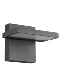 Aplique de pared LED para exterior HORTON pantalla orientable incl.1x8W LED 1000Lm 3000K IP54 jardin/exterior 226360142