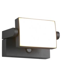 Aplique de Pared LED Exterior Orientable KANSAS con Sensor de Movimiento 10W 1000lm 3000K IP54 246869142