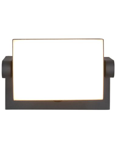 Aplique de Pared LED Exterior Orientable KANSAS con Sensor de Movimiento 10W 1000lm 3000K IP54 246869142