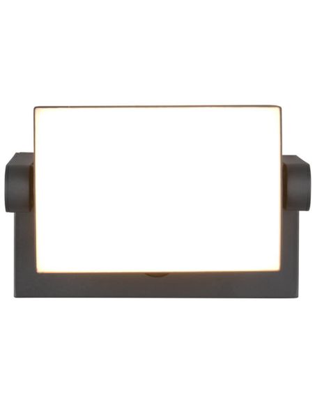 Applique murale d'extérieur LED réglable KANSAS avec détecteur de mouvement 10 W 1 000 lm 3 000 K IP54 246869142