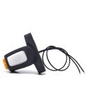 Cuerno LED corto Neon con logo WAS Ambar - Blanco - Rojo 12V 24V A R1 SM1 W62N Logo | LeonLeds