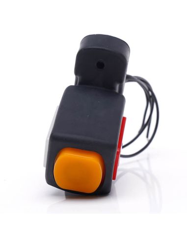 Cuerno LED corto Neon con logo WAS Ambar - Blanco - Rojo 12V 24V A R1 SM1 W62N Logo | LeonLeds