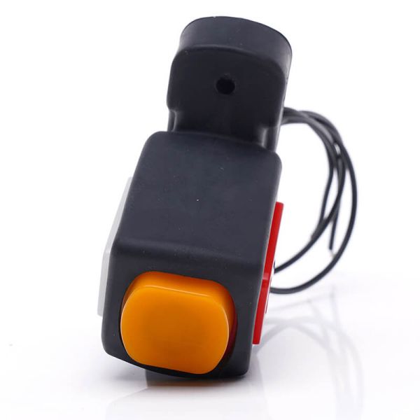 Klaxon néon LED court avec logo WAS Ambre - Blanc - Rouge 12V 24V A R1 SM1 W62N Logo | LeonLeds