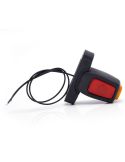 Cuerno LED corto Neon con logo WAS Ambar - Blanco - Rojo 12V 24V A R1 SM1 W62N Logo | LeonLeds
