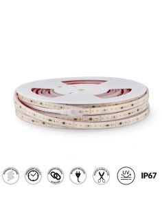 Tira LED 220V corte 10Cm 17W/m IP67 - 20 Metros Ruzok | LeonLeds