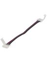 Connecteur rapide double pour bande LED RGB SMD5050 - 12/24V et 4 broches - 17cm