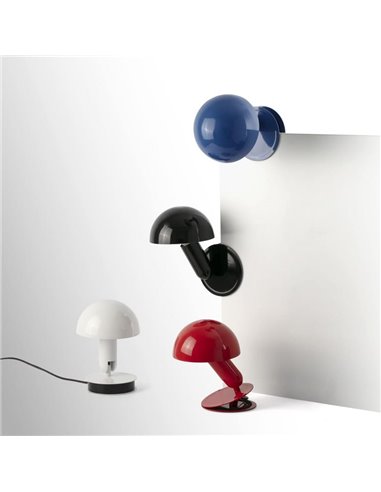 Lampe à pince BELA, pour table ou tout meuble, E27, plusieurs coloris