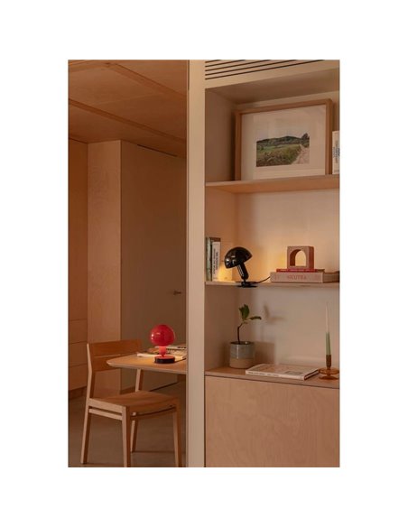 Lámpara con pinza BELA, para sobremesa o cualquier mueble, E27, varios colores