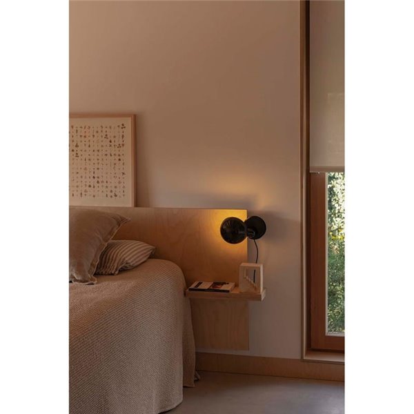 Lámpara con pinza BELA, para sobremesa o cualquier mueble, E27, varios colores