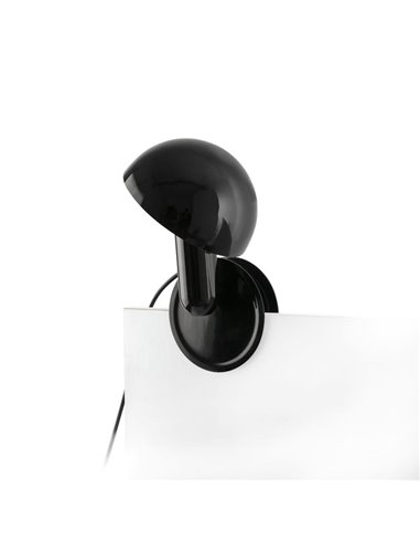 Lámpara con pinza BELA, para sobremesa o cualquier mueble, E27, varios colores