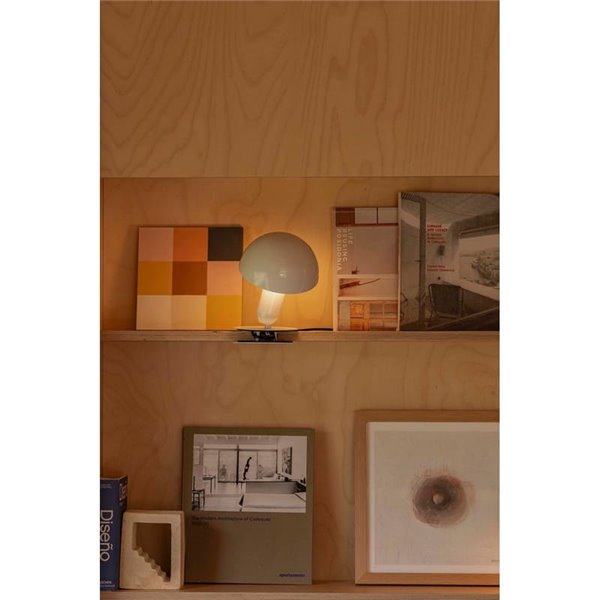 Lámpara con pinza BELA, para sobremesa o cualquier mueble, E27, varios colores