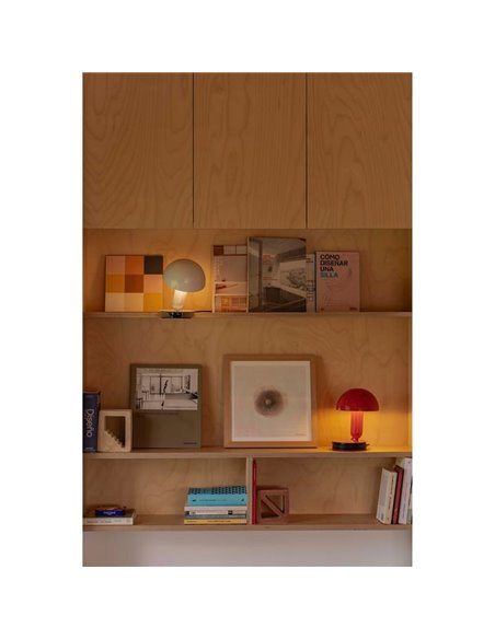 Lámpara con pinza BELA, para sobremesa o cualquier mueble, E27, varios colores