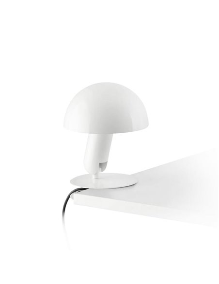 Lampe à pince BELA, pour table ou tout meuble, E27, plusieurs coloris