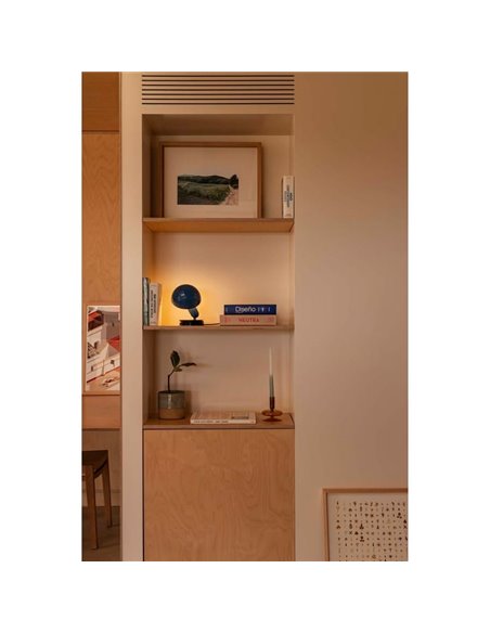 Lámpara con pinza BELA, para sobremesa o cualquier mueble, E27, varios colores
