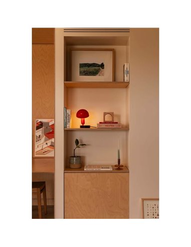 Candeeiro de fixação BELA, para mesa ou qualquer móvel, E27, várias cores