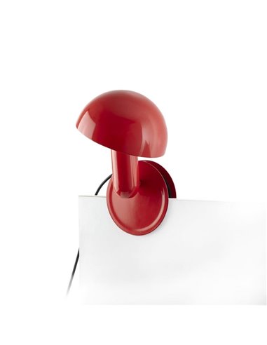 Lámpara con pinza BELA, para sobremesa o cualquier mueble, E27, varios colores