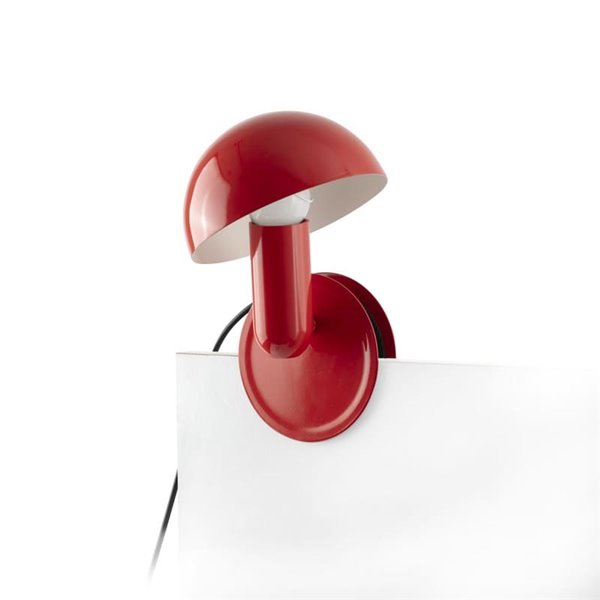Lampe à pince BELA, pour table ou tout meuble, E27, plusieurs coloris