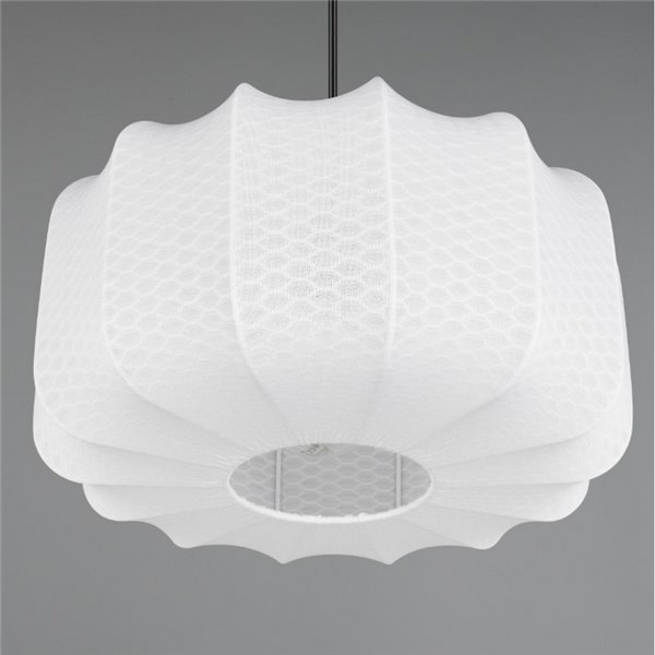 Lámpara de techo pantalla de tela MADELINE Ø40cm altura ajustable bombilla excl. 1x E27 max. 10W IP20