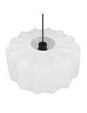 Lámpara de techo pantalla de tela MADELINE Ø40cm altura ajustable bombilla excl. 1x E27 max. 10W IP20