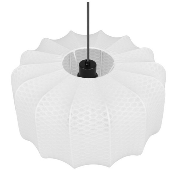 Lámpara de techo pantalla de tela MADELINE Ø40cm altura ajustable bombilla excl. 1x E27 max. 10W IP20